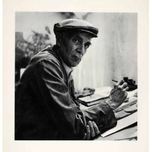  1961 Print French Cubist Georges Braque Marttie Lachaud 