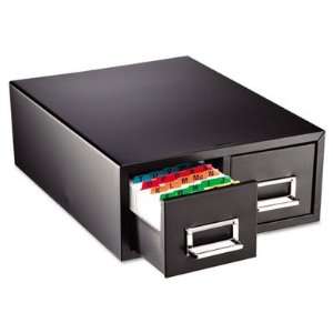  MMF Drawer Card Cabinet Holds 3 MMF263F5816DBLA Office 