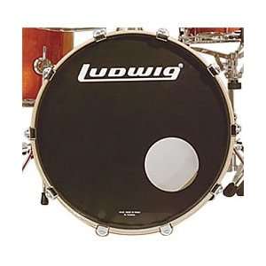  Front Bass Drum Heads With Port 20 inch Musical 
