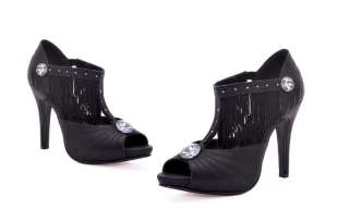 BOOTIE LIKE FRINGE PUMP(Crossdresser 0k)Sz 6 10  