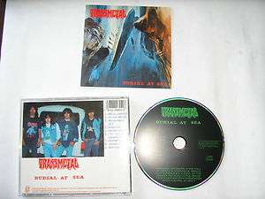 TRANSMETAL   Burial at sea CD Rare 1992 1.p GRIND CORE  