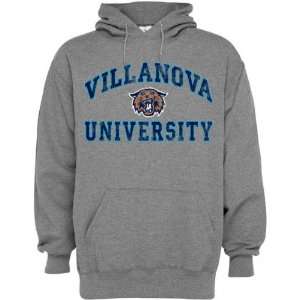 Villanova Wildcats Old School Grey Vintage Hoodie  Sports 