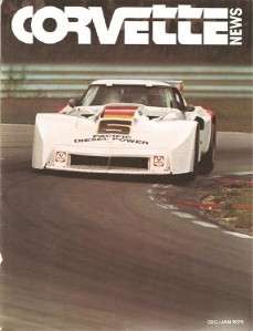   January 1979 Corvette News George Barris Greg Pickett Trans Am racing