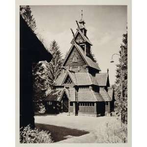  1930 Church Bykirken Bygdoy Oslo Norway Architecture 