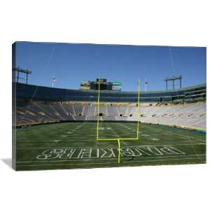  Lambeau Field, Green Bay Packers   Gallery Wrapped Canvas 