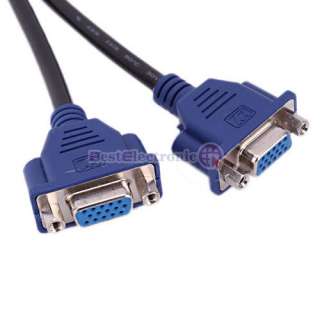24+5 DVI I Male to 2 VGA Female Adapter Splitter Cable  