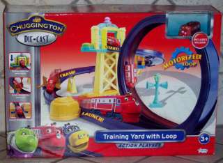 CHUGGINGTON DIE CAST TRAINING YARD WITH MOTORIZED LOOP ACTION PLAYSET 