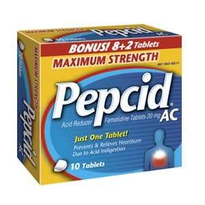 Pepcid Tabs Maximum Strength Size 8 Health & Personal 