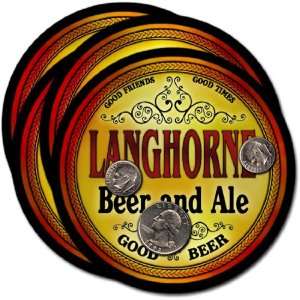  Langhorne, PA Beer & Ale Coasters   4pk 