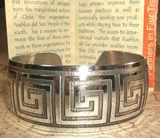 Fair Trade Southwestern Cuff PreColumbian new jbaa17  