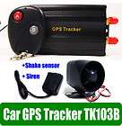 Real time Vehicle GPS Trackers+Remote deploy TK103B