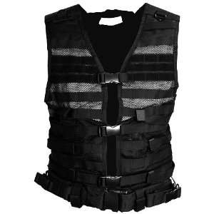  NcStar Molle/PALS Tactical Vest   Black   Military 