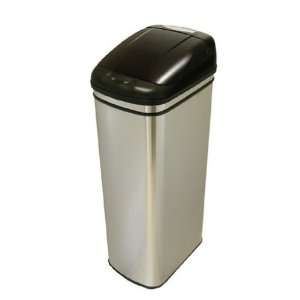  Touchless Trash Can 13 Gallon Stainless Steel with 
