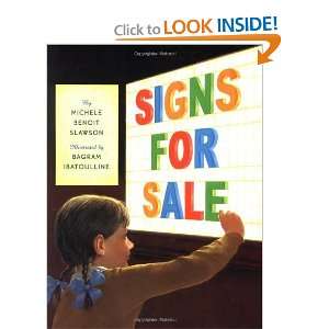  Signs for Sale [Hardcover] Michele Benoit Slawson Books