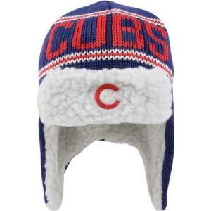    Mens Chicago Cubs Yeti Earflap Knit Beanie