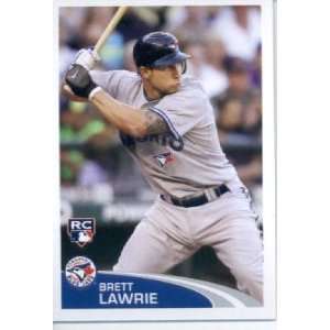   Sticker #39 Brett Lawrie Rookie Toronto Blue Jays Sports Collectibles