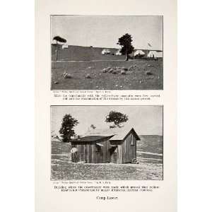  1913 Print Landscape Camp Lazear Yellow Fever Mosquitos 