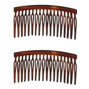   Stay In Place With These Wire Twist Tortoise Shell Combs Pair Beauty