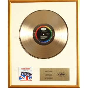 The Beatles The Beatles Story Gold LP Record Award Non RIAA Capitol 