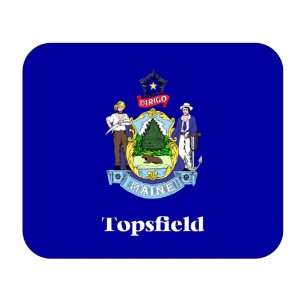  US State Flag   Topsfield, Maine (ME) Mouse Pad 