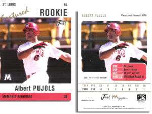 20) ALBERT PUJOLS (5) card Minor League RC Sets  