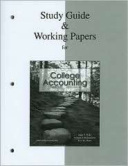 Study Guide & Working Papers Ch 1 14 to accompany College Accounting 