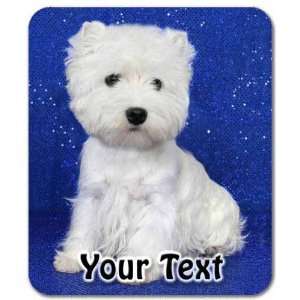  West Highland White Terrier Personalized Mouse Pad 