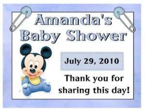 15 BABY MICKEY BABY SHOWER MAGNETS FAVORS  