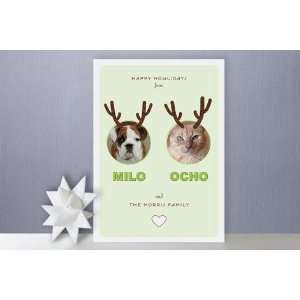  Reinpet Holiday Photo Cards by 2birdstone 