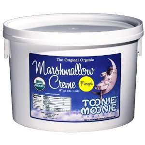 Toonie Moonie Organics Pineapple Marshmallow Creme, 3 Pound Tub 