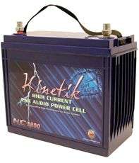 Kinetik KHC3800 Power Cell Car Audio Battery System, High Current 