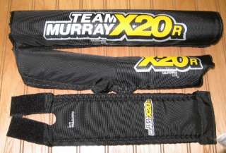 OLD SCHOOL TEAM MURRAY X20R BMX SAFETY PADS VINTAGE NEW OLD STOCK 