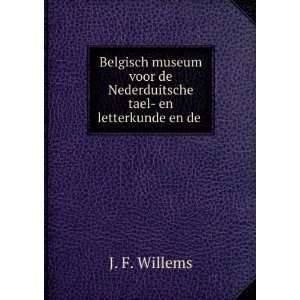  Belgisch museum voor de Nederduitsche tael  en letterkunde 
