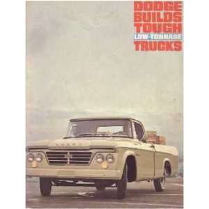    1963 DODGE TRUCK Low Tonnage Sales Brochure Book Automotive