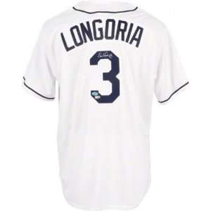  Evan Longoria Autographed Uniform   Autographed MLB 