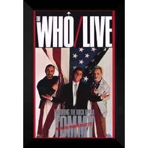  Who Live, Rock Opera Tommy 27x40 FRAMED Movie Poster