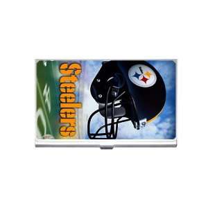  Pittsburgh Steelers v1 Business Card Holder Everything 