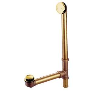  New Tip and toe bath tub drain and overflow fixture 1 1/2 