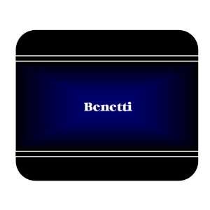    Personalized Name Gift   Benetti Mouse Pad 