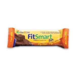FitSmart Bar Chocolate Chunk By Fiber 35 Diet   1 Box (12 bars) From 