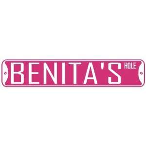   BENITA HOLE  STREET SIGN