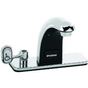  Speakman S 8818 Commercial Bathroom Faucet, Polished 