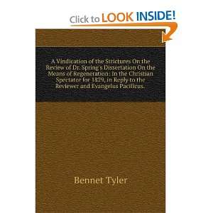 Springs Dissertation On the Means of Regeneration In the Christian 