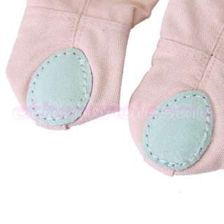 Pink Canvas Dance Ballet Shoes Toddler Girls Kids Child US Size 11 13 