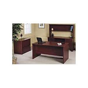    Double Pedestal Desk, Mahogany (FSL143672DPMA)