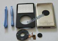 FOR Black iPod Video Front Cover +Click Wheel +Back Cover 60GB housing 