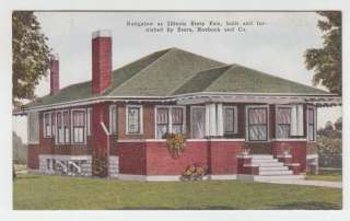 OLD POSTCARD BUNGALOW HOUSE by , ROEBUCK and CO.  