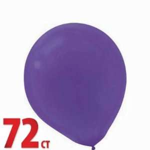  Purple 12 Latex Balloons, 72ct