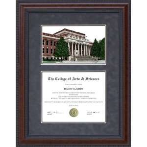  Diploma Frame with Middle Tennessee State (MTSU) Campus 