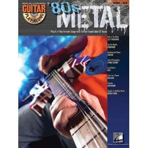  80s Metal   Guitar Play Along Volume 39 Bk+CD Musical 